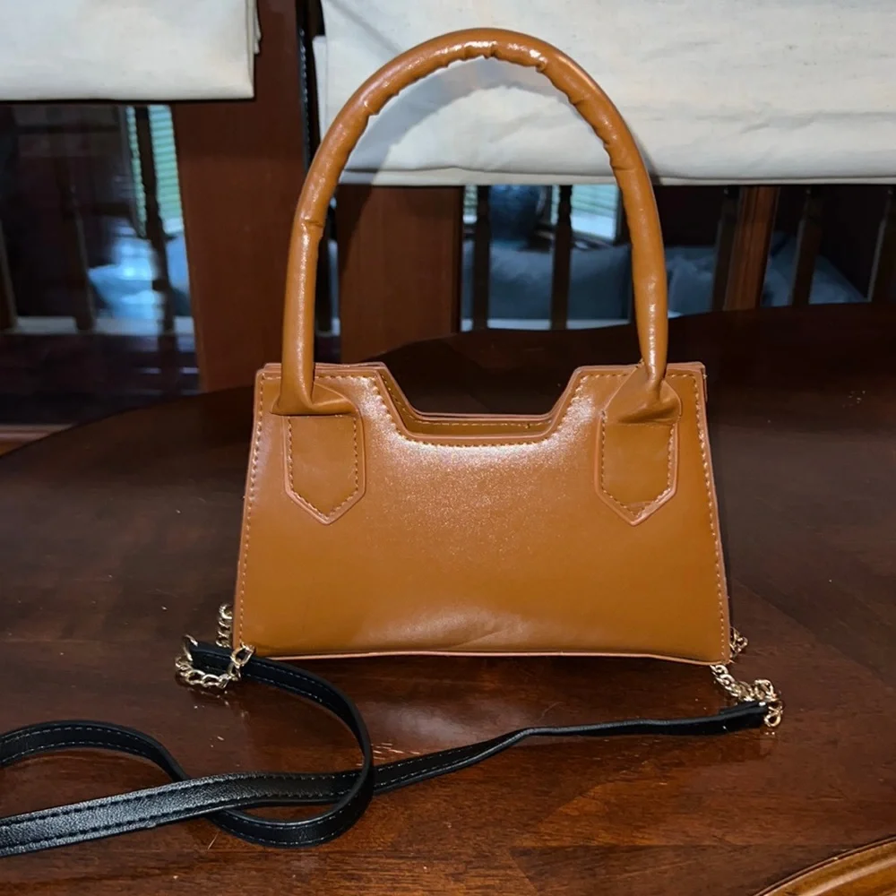 Mini Handbag - Brown - Picture 1 of 6